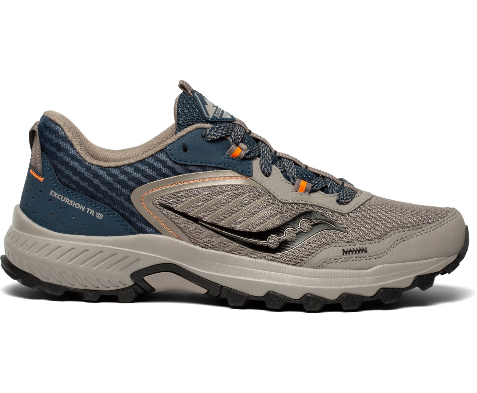 Saucony Excursion Tr15 Men's Trail Running Shoes Grey / Navy | Canada 580ILHS